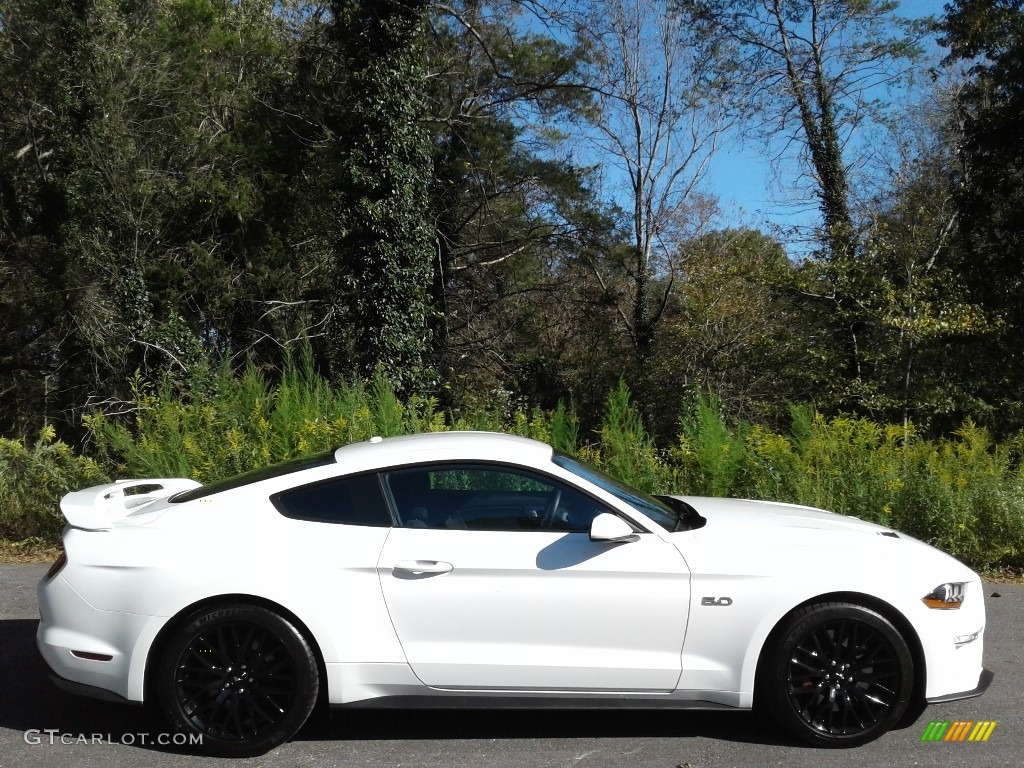 2019 Mustang GT Fastback - Oxford White / Ebony photo #5