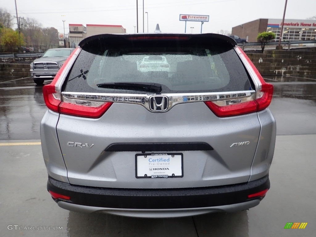 2019 CR-V LX AWD - Lunar Silver Metallic / Black photo #4