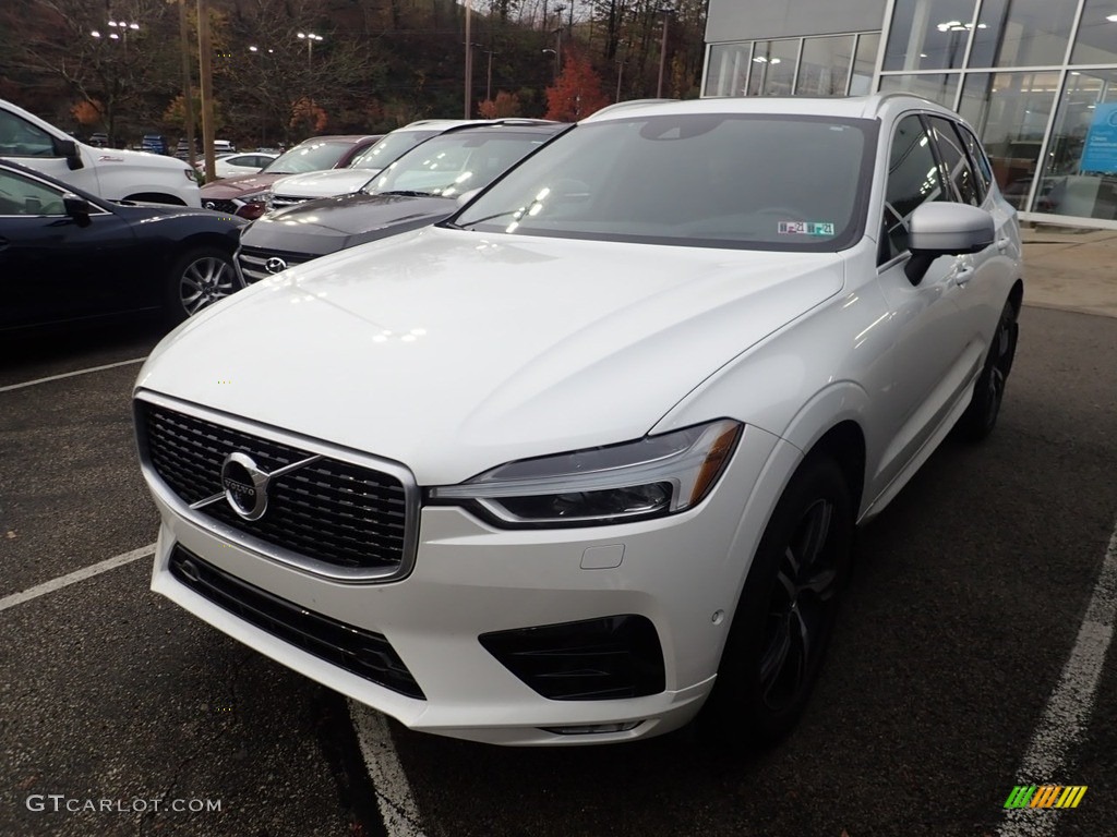2018 XC60 T5 AWD R Design - Ice White / Charcoal photo #1