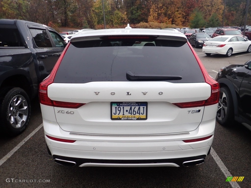 2018 XC60 T5 AWD R Design - Ice White / Charcoal photo #3