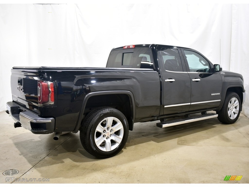 Onyx Black 2016 GMC Sierra 1500 SLT Double Cab 4WD Exterior Photo #140055769