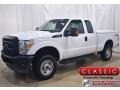 Oxford White - F250 Super Duty XL Super Cab 4x4 Photo No. 1