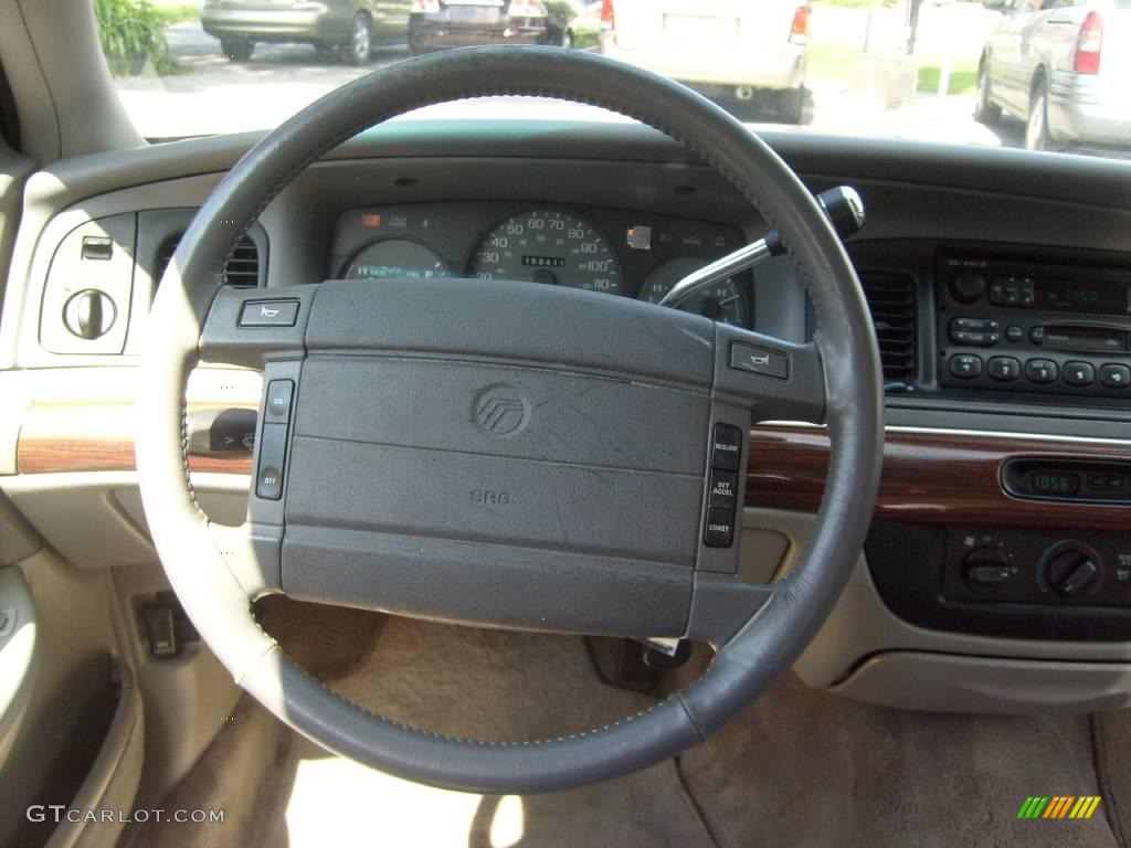 1995 Grand Marquis LS - Medium Willow Green Metallic / Grey photo #21