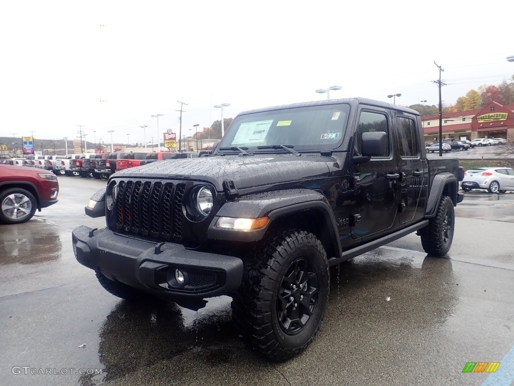 2021 Gladiator Sport 4x4 - Black / Black photo #1