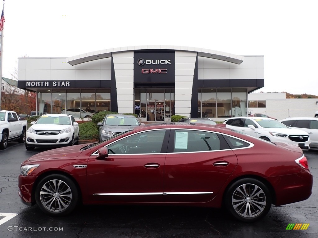 2017 LaCrosse Premium - Crimson Red Tintcoat / Ebony photo #1