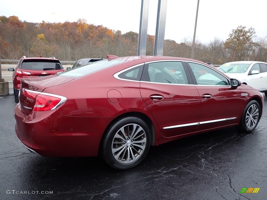 2017 LaCrosse Premium - Crimson Red Tintcoat / Ebony photo #8