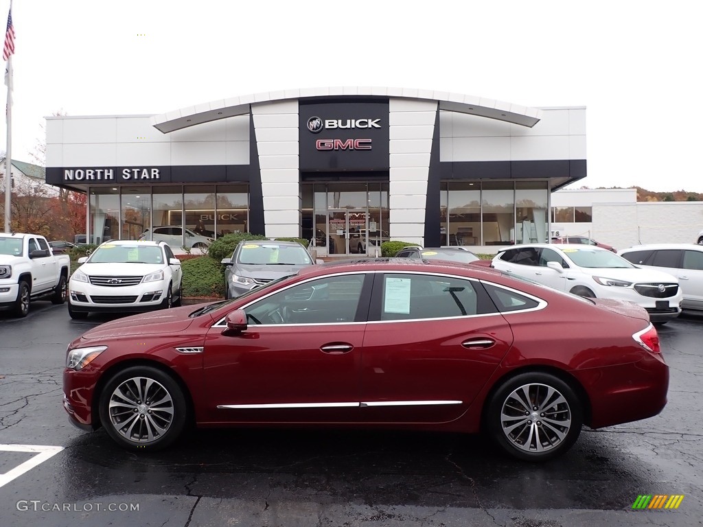 2017 LaCrosse Premium - Crimson Red Tintcoat / Ebony photo #12