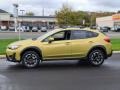 Plasma Yellow Pearl 2021 Subaru Crosstrek Premium Exterior