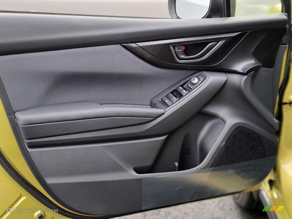 2021 Subaru Crosstrek Premium Black Door Panel Photo #140061193