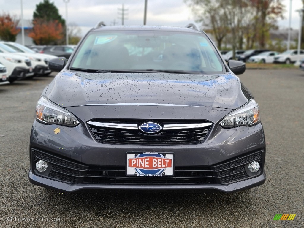 2021 Impreza Premium 5-Door - Magnetite Gray Metallic / Black photo #2