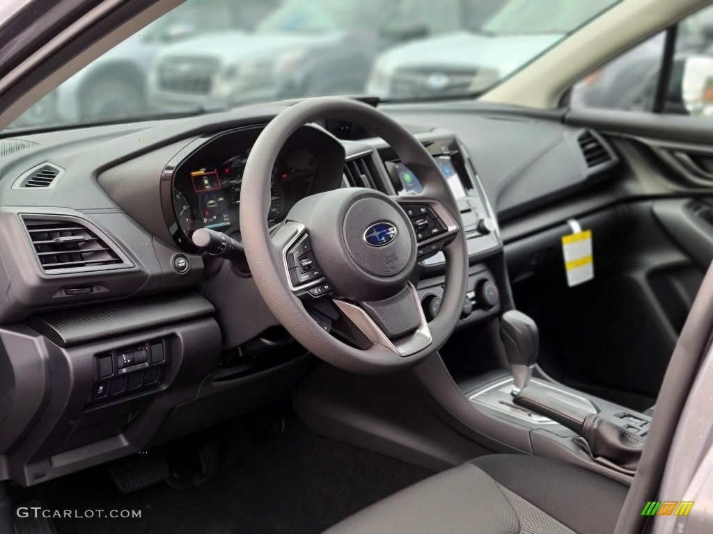 2021 Subaru Impreza Premium 5-Door Black Dashboard Photo #140061679