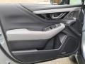 Gray 2021 Subaru Outback Limited XT Door Panel