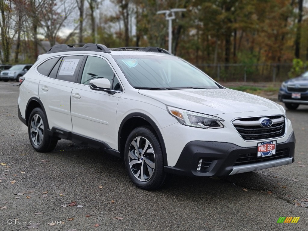 Crystal White Pearl 2021 Subaru Outback Limited XT Exterior Photo #140062030