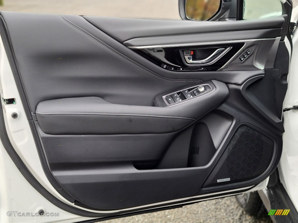 2021 Subaru Outback Limited XT Slate Black Door Panel Photo #140062147