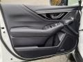 Slate Black 2021 Subaru Outback Limited XT Door Panel