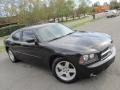 2010 Brilliant Black Crystal Pearl Dodge Charger SXT  photo #3