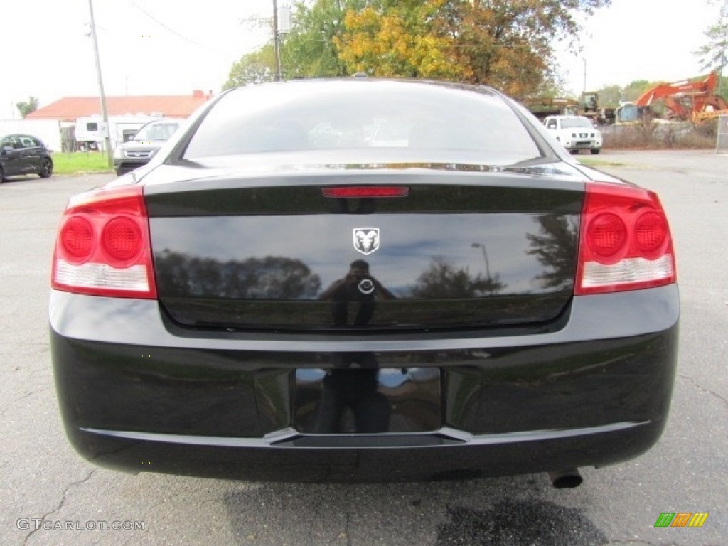 2010 Charger SXT - Brilliant Black Crystal Pearl / Dark Slate Gray/Light Slate Gray photo #9