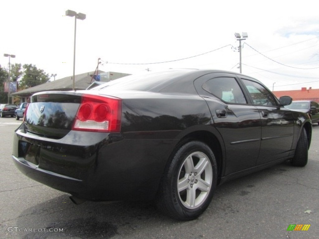 2010 Charger SXT - Brilliant Black Crystal Pearl / Dark Slate Gray/Light Slate Gray photo #10