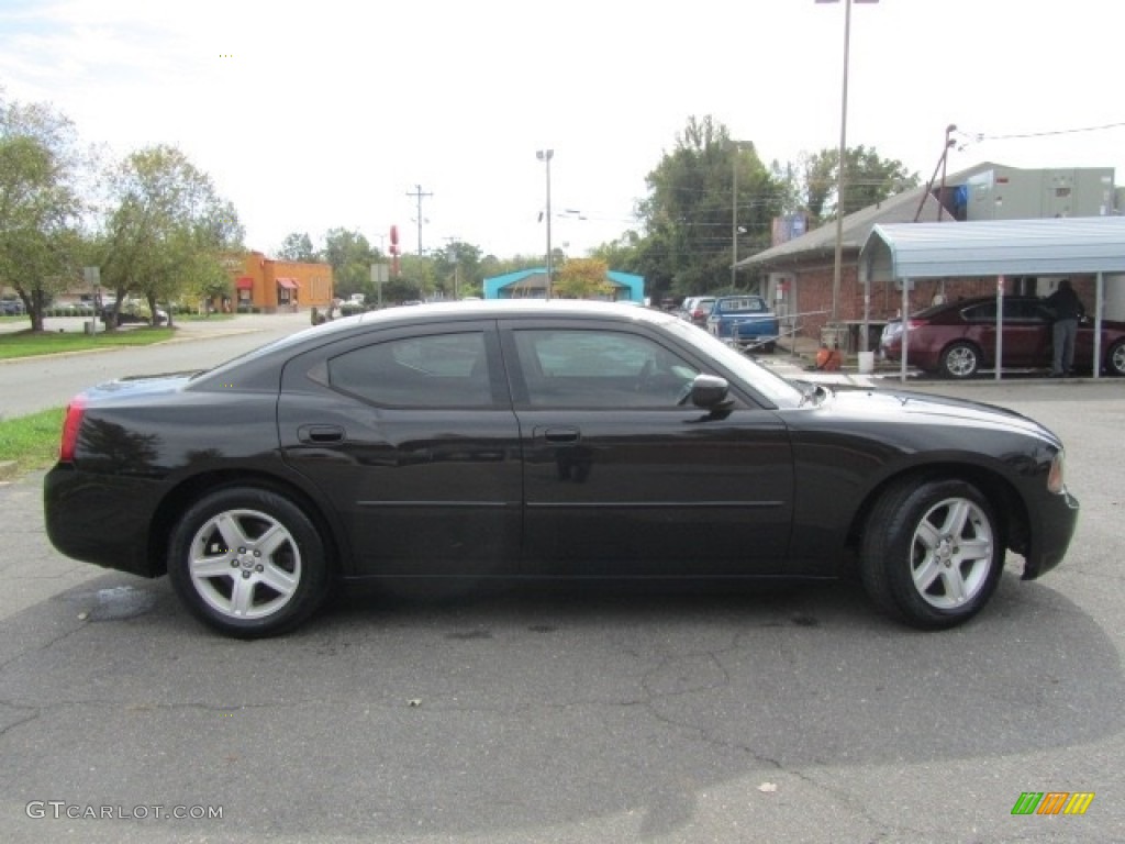 2010 Charger SXT - Brilliant Black Crystal Pearl / Dark Slate Gray/Light Slate Gray photo #11