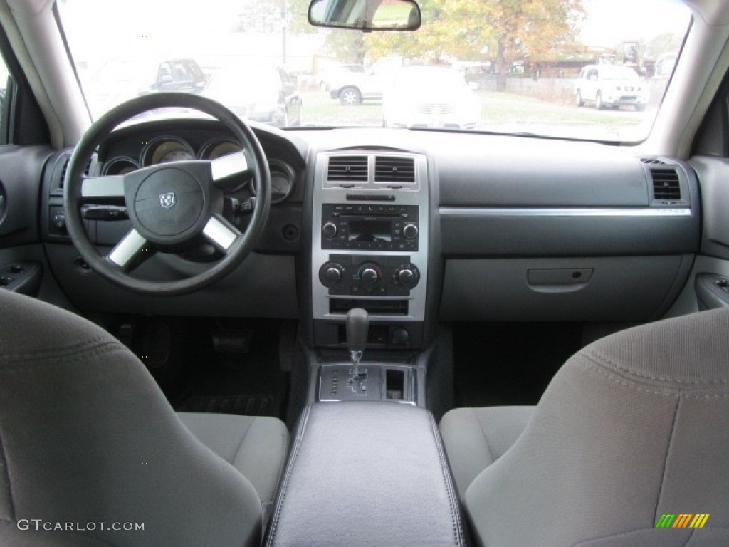 2010 Charger SXT - Brilliant Black Crystal Pearl / Dark Slate Gray/Light Slate Gray photo #13