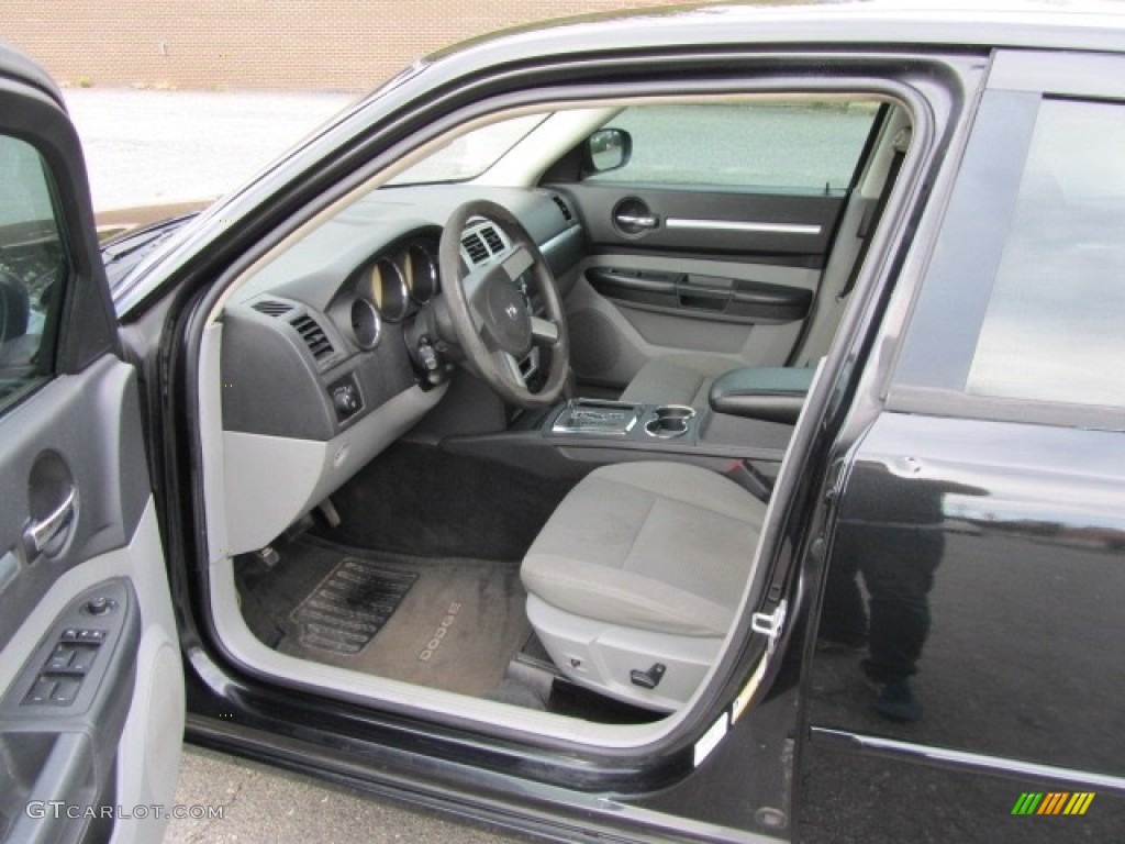2010 Charger SXT - Brilliant Black Crystal Pearl / Dark Slate Gray/Light Slate Gray photo #16