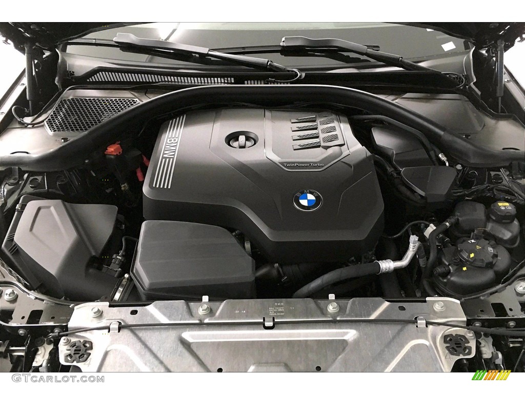 2021 BMW 3 Series 330i Sedan 2.0 Liter DI TwinPower Turbocharged DOHC 16-Valve VVT 4 Cylinder Engine Photo #140065028