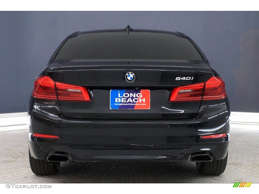 2018 5 Series 540i Sedan - Black Sapphire Metallic / Black photo #3