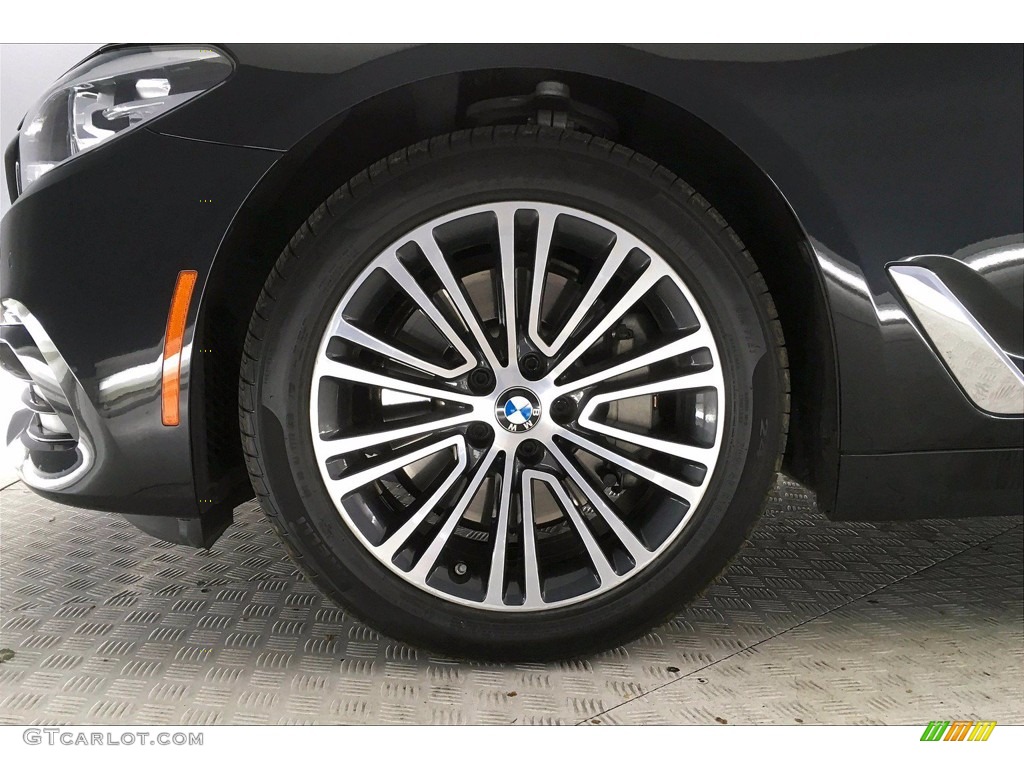 2018 5 Series 540i Sedan - Black Sapphire Metallic / Black photo #8