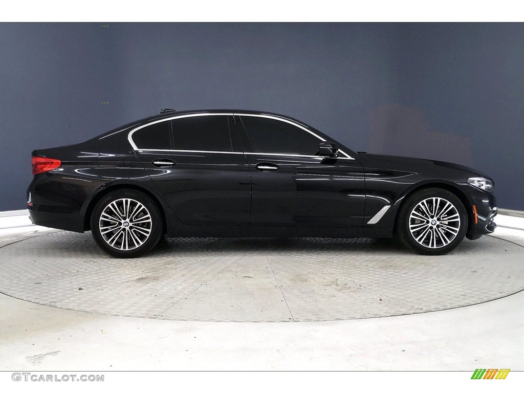 2018 5 Series 540i Sedan - Black Sapphire Metallic / Black photo #14