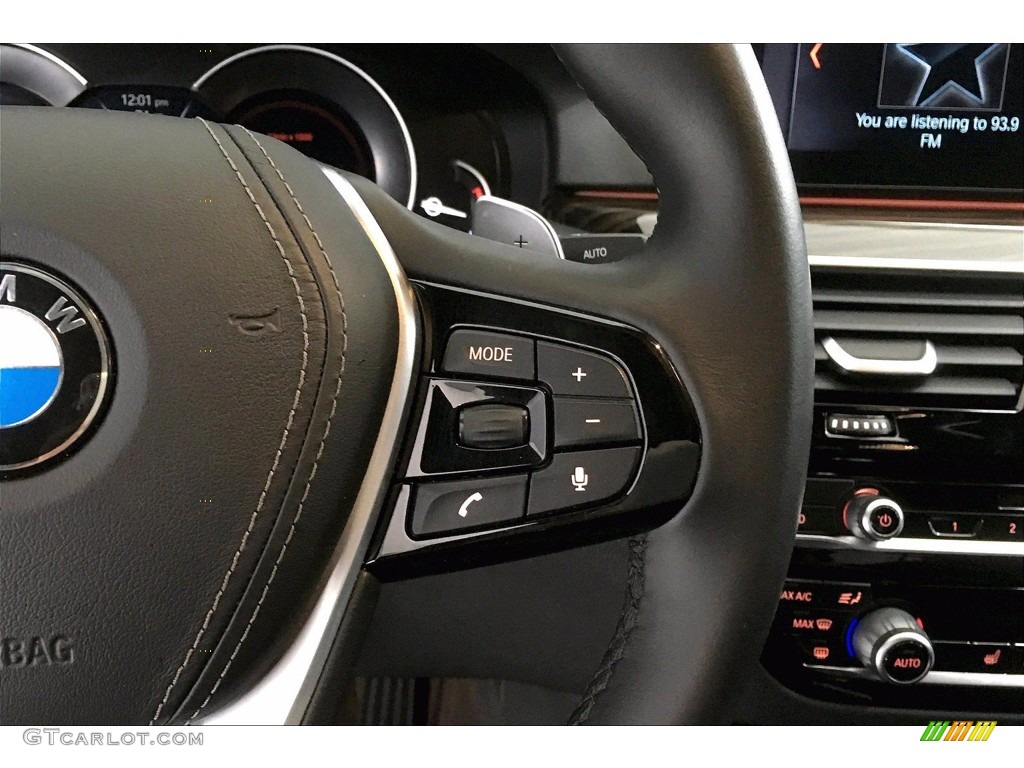 2018 5 Series 540i Sedan - Black Sapphire Metallic / Black photo #19