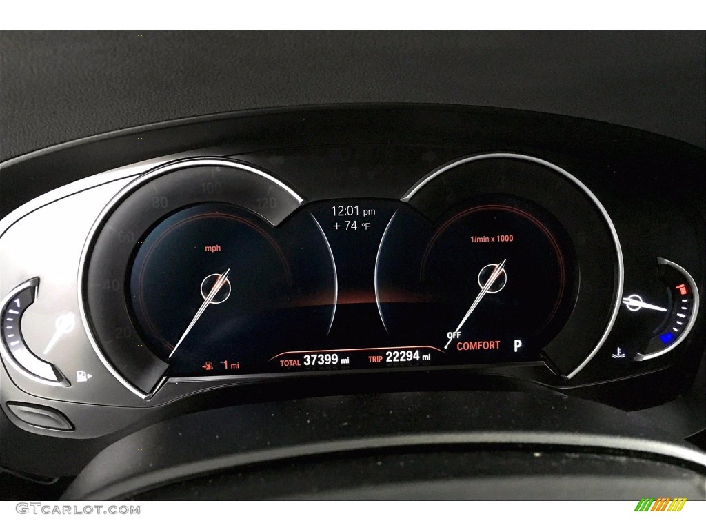 2018 5 Series 540i Sedan - Black Sapphire Metallic / Black photo #20