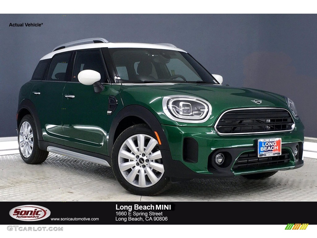 2021 Countryman Cooper - British Racing Green IV Metallic / Carbon Black photo #1