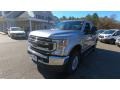 Iconic Silver - F250 Super Duty XL SuperCab 4x4 Photo No. 3