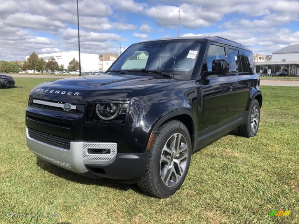 Santorini Black Metallic 2020 Land Rover Defender 110 HSE Exterior Photo #140066627