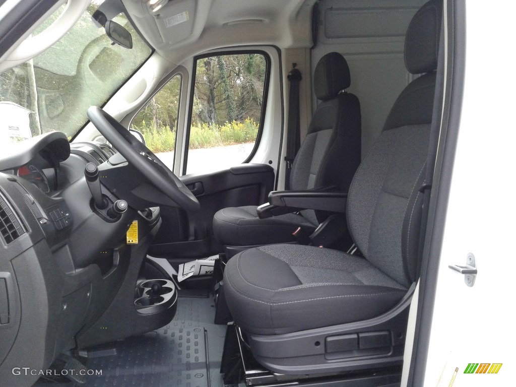 Black Interior 2021 Ram ProMaster 2500 High Roof Cargo Van Photo #140066684