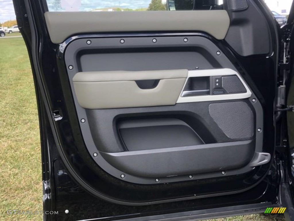 2020 Land Rover Defender 110 HSE Khaki Door Panel Photo #140066822