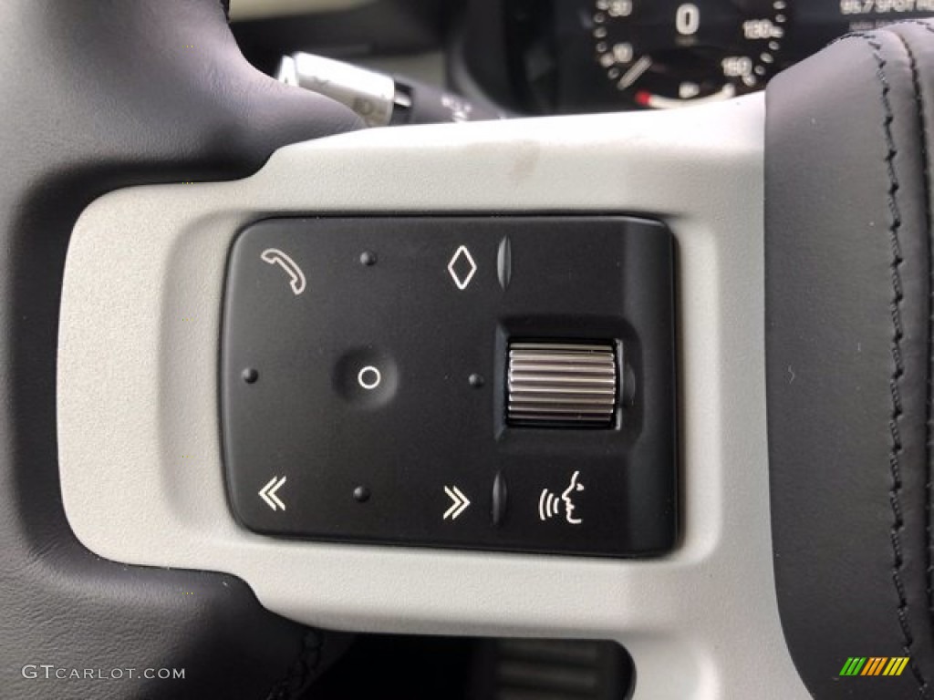 2020 Land Rover Defender 110 HSE Khaki Steering Wheel Photo #140066897