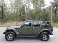 2021 Sarge Green Jeep Wrangler Unlimited Rubicon 4x4  photo #1