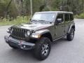 2021 Sarge Green Jeep Wrangler Unlimited Rubicon 4x4  photo #2