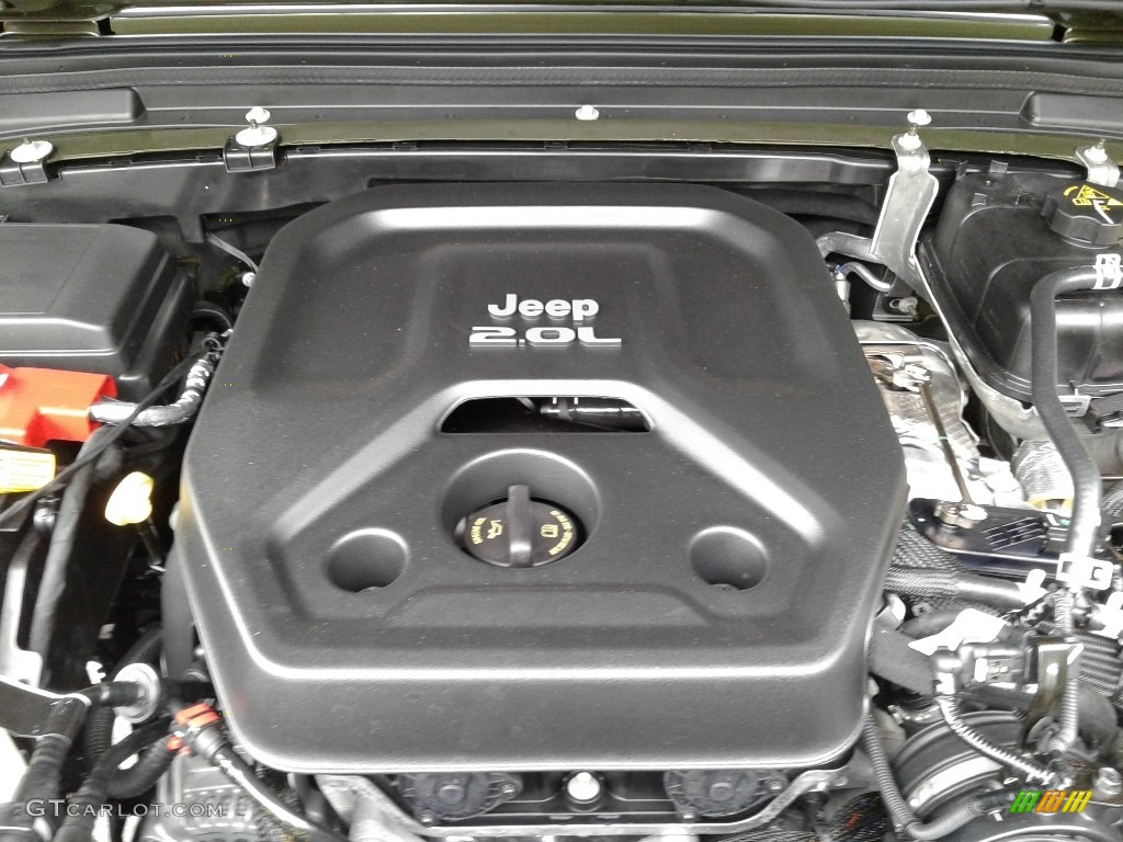 2021 Jeep Wrangler Unlimited Rubicon 4x4 2.0 Liter Turbocharged DOHC 16-Valve VVT 4 Cylinder Engine Photo #140067392