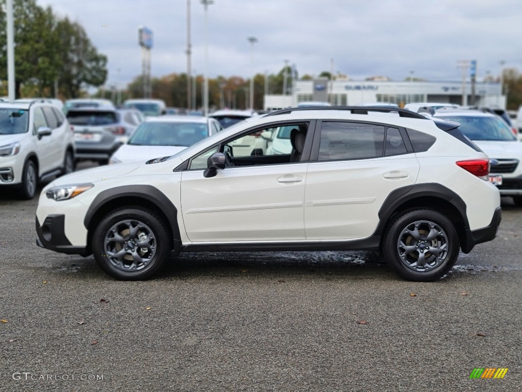Crystal White Pearl 2021 Subaru Crosstrek Sport Exterior Photo #140067659