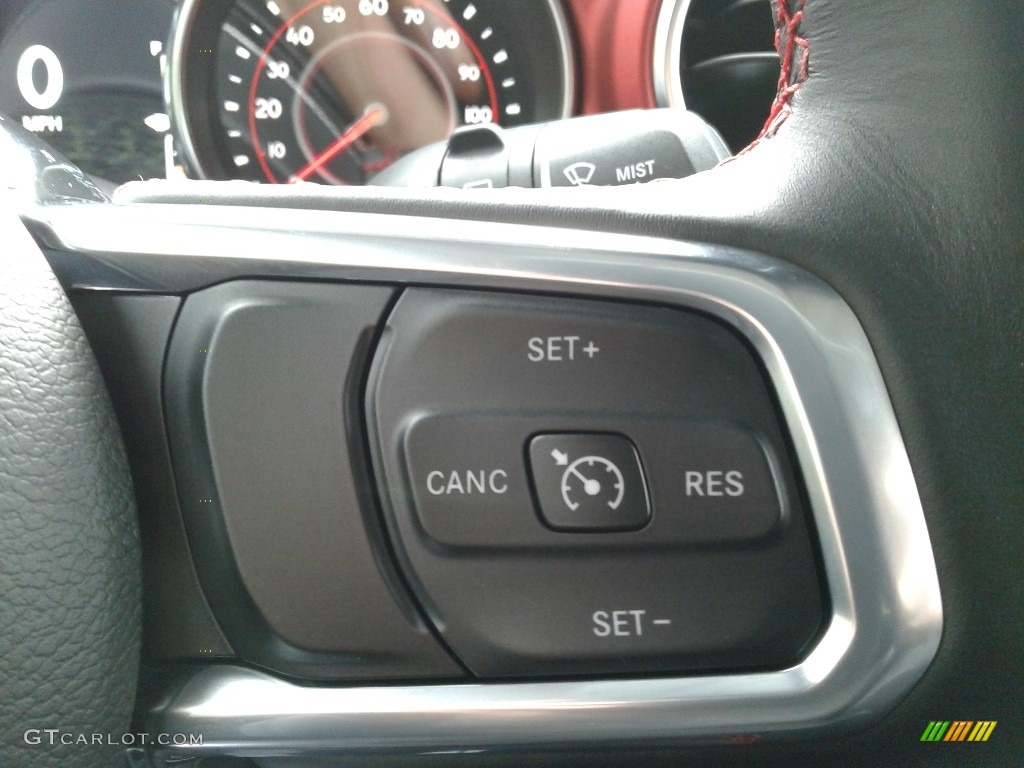 2021 Jeep Wrangler Unlimited Rubicon 4x4 Black Steering Wheel Photo #140067671