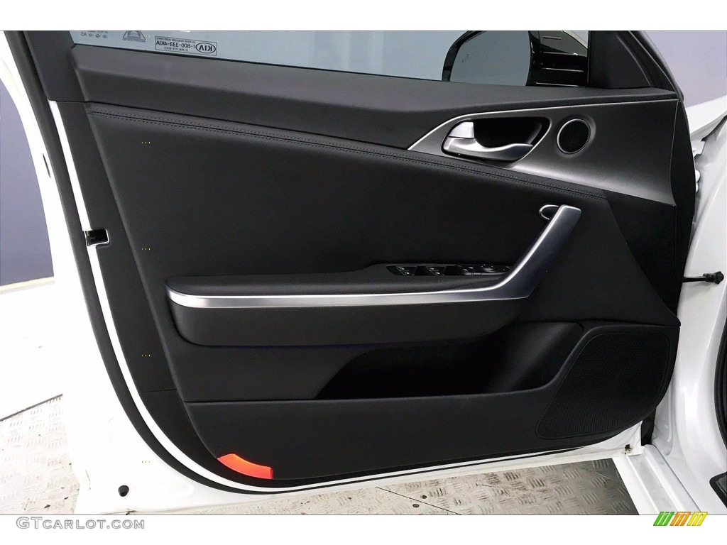 2019 Kia Stinger GT AWD Black Door Panel Photo #140068400