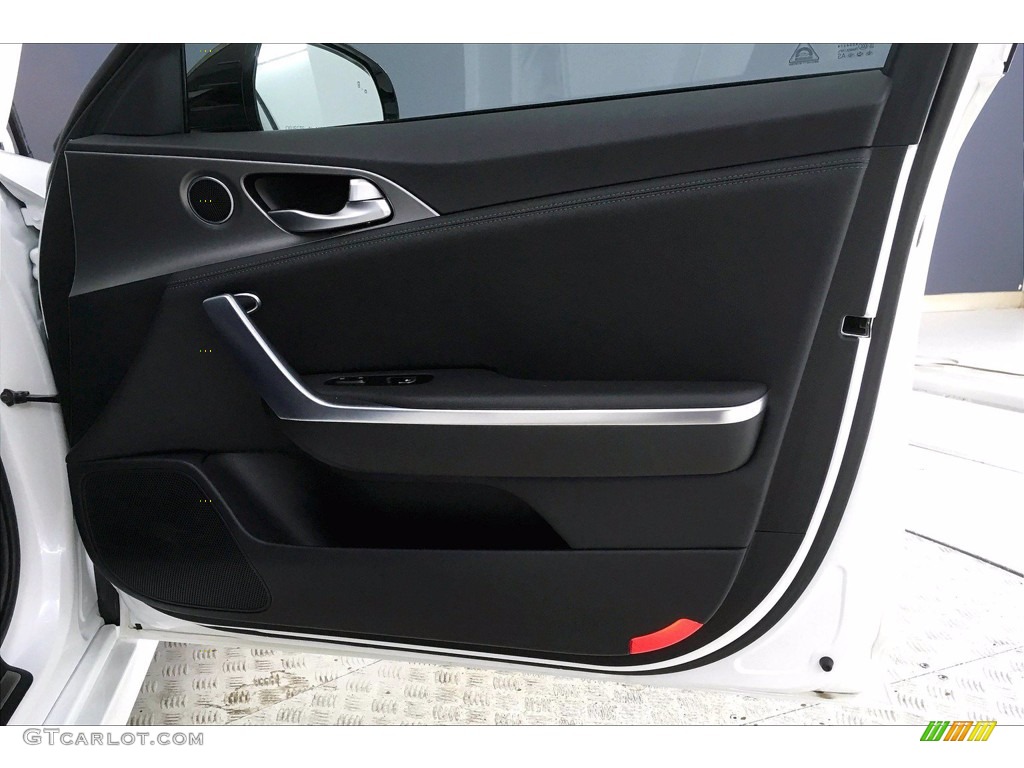 2019 Kia Stinger GT AWD Black Door Panel Photo #140068423