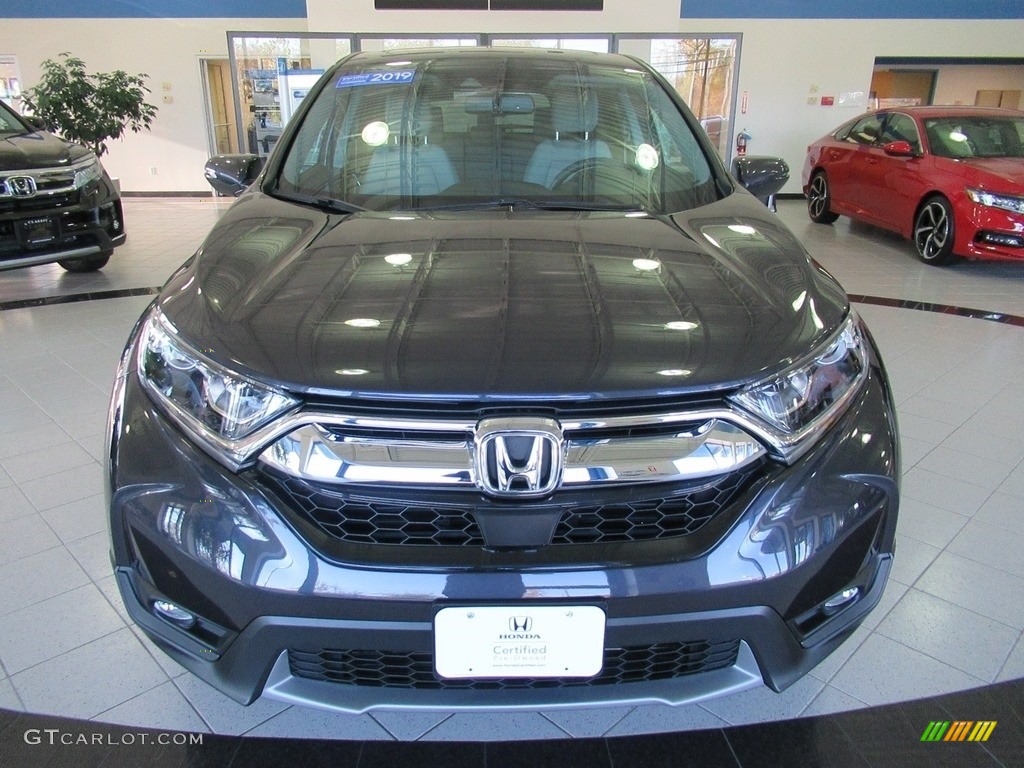 2019 CR-V EX-L AWD - Gunmetal Metallic / Gray photo #2