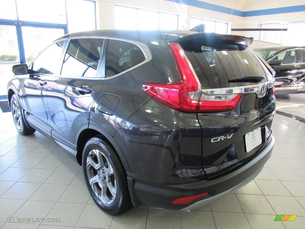 2019 CR-V EX-L AWD - Gunmetal Metallic / Gray photo #9