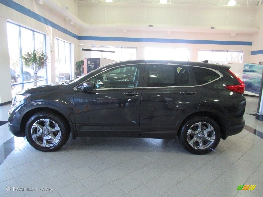 2019 CR-V EX-L AWD - Gunmetal Metallic / Gray photo #10