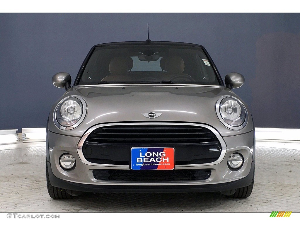 2017 Convertible Cooper - Melting Silver Metallic / Chesterfield Leather/Malt Brown photo #2