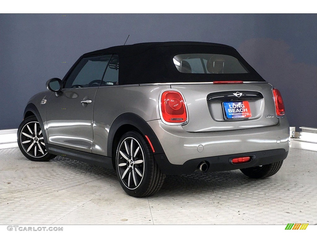 2017 Convertible Cooper - Melting Silver Metallic / Chesterfield Leather/Malt Brown photo #10