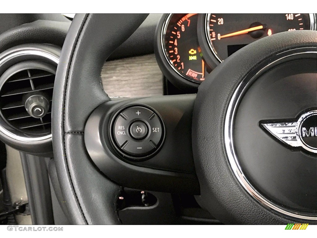 2017 Mini Convertible Cooper Chesterfield Leather/Malt Brown Steering Wheel Photo #140069882